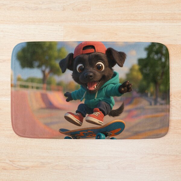 Item preview, Skater Patterdale Terrier designed and sold by Sillytoe.