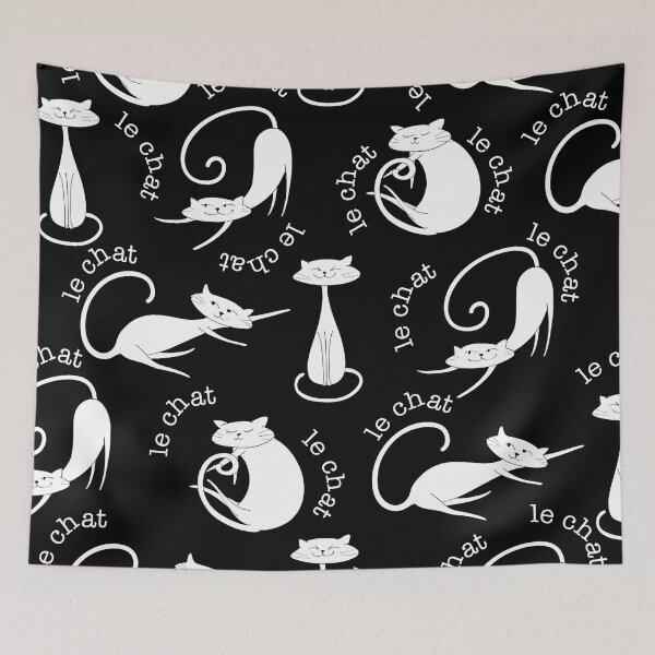 Item preview, Le Chat - Black designed and sold by PeppermintCreek.