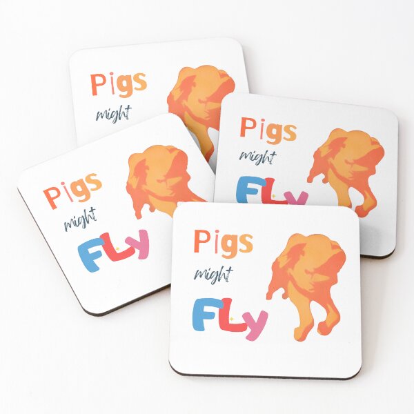 Item preview, Pigs Might Fly – Playful Optimism Illustration designed and sold by CromaArtStudio.