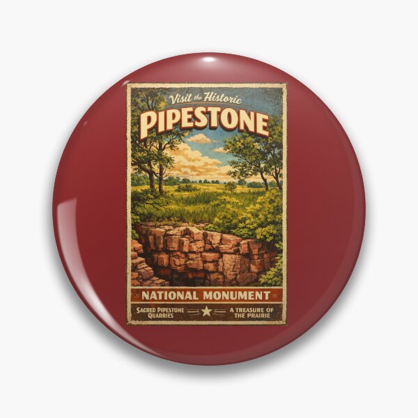 Item preview, Pipestone National Monument  designed and sold by Broken Antler Designs .