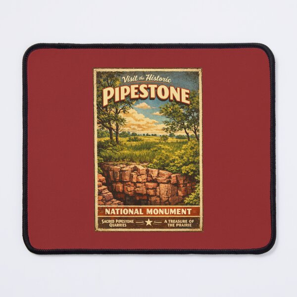 Item preview, Pipestone National Monument designed and sold by Broken Antler Designs .