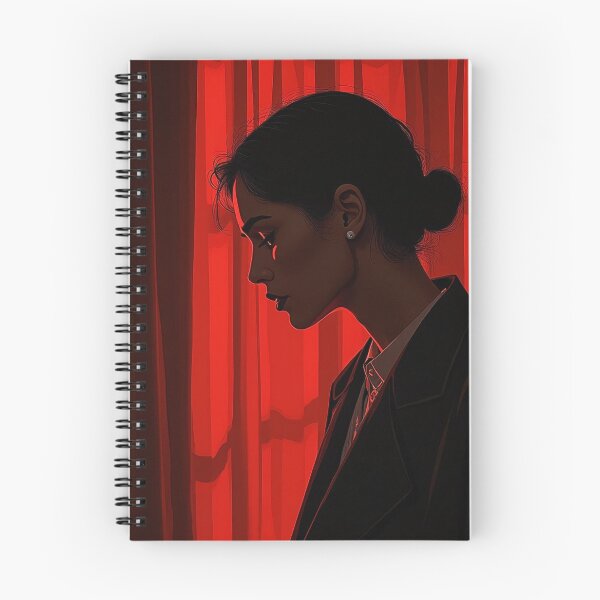 Item preview, Contemplative Silhouette Minimalist Art designed and sold by TimberWolf995.
