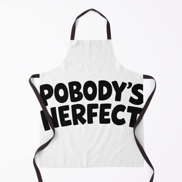 Item preview, Pobody’s Nerfect – Funny Retro Spoonerism Quote designed and sold by FamaPod.