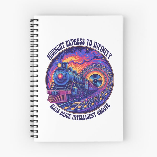 Item preview, Midnight Express to Infinity Surreal Music Art designed and sold by ELIAS BRICK INTELLIGENT GROOVE.