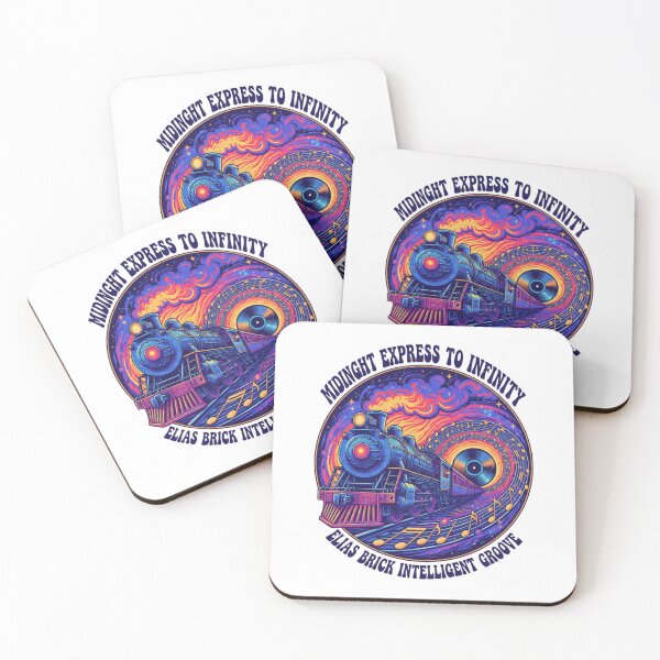 Item preview, Midnight Express to Infinity Surreal Music Art designed and sold by ELIAS BRICK INTELLIGENT GROOVE.