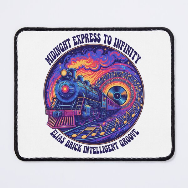 Item preview, Midnight Express to Infinity Surreal Music Art designed and sold by ELIAS BRICK INTELLIGENT GROOVE.