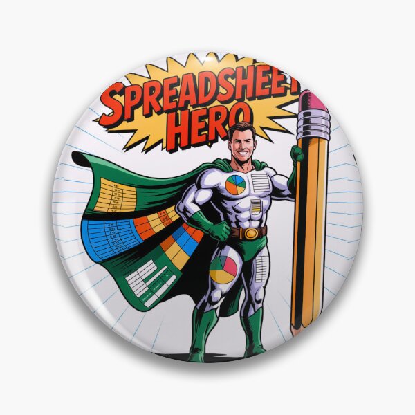 Item preview, Spreadsheet superhero  designed and sold by Agu210.