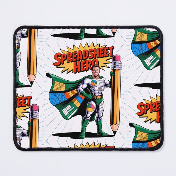 Item preview, Spreadsheet superhero designed and sold by Agu210.