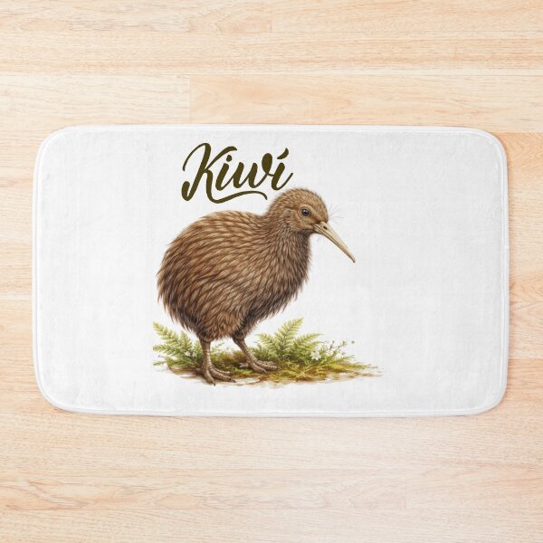 Item preview, Kiwi Bird - New Zealand Native Wildlife Art designed and sold by Fabrifrank.