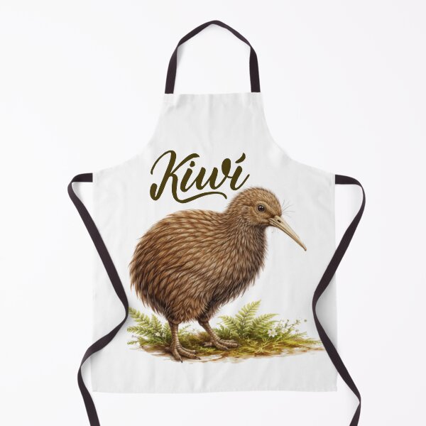 Item preview, Kiwi Bird - New Zealand Native Wildlife Art designed and sold by Fabrifrank.