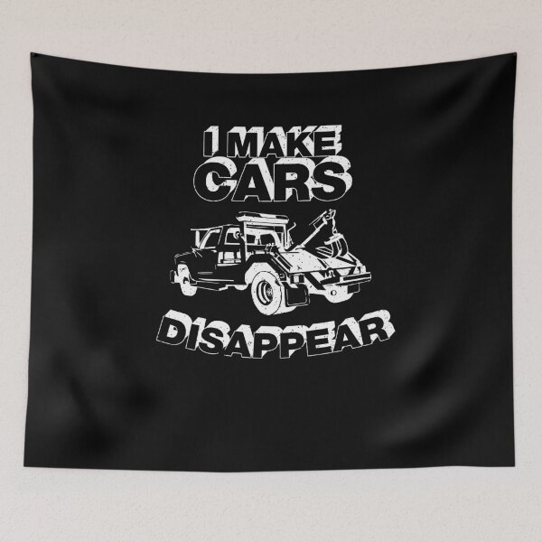 Item preview, I Make Cars Disappear Tow Truck Driver Shirt designed and sold by shoppzee.