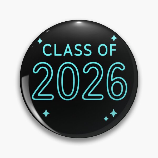 Item preview, Class of 2026 Neon Outline Graduation designed and sold by PunchDrop.
