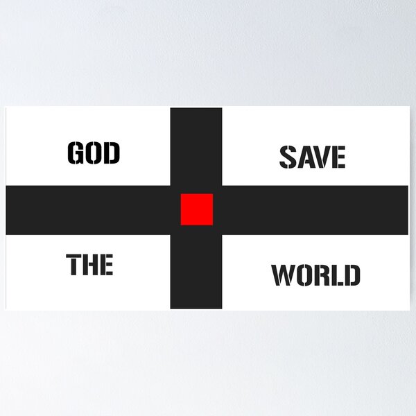 Item preview, God Save the World designed and sold by porfysoundtrack.