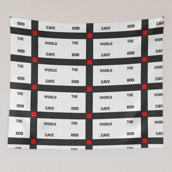 Item preview, God Save the World designed and sold by porfysoundtrack.