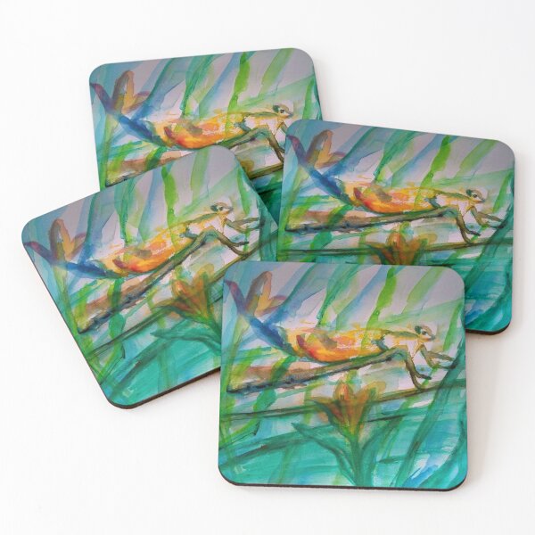 Item preview, Landscape with a Dragonfly-type creature designed and sold by Marzena Salwowska.