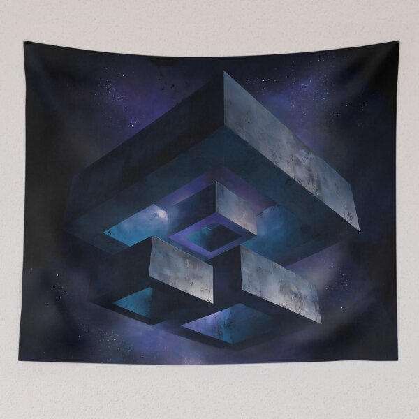 Item preview, Geometric Void Symbol in Space designed and sold by LuminousFoundry.