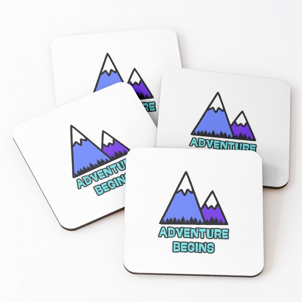 Item preview, adventure begins - winter hike designed and sold by CypisDesign.