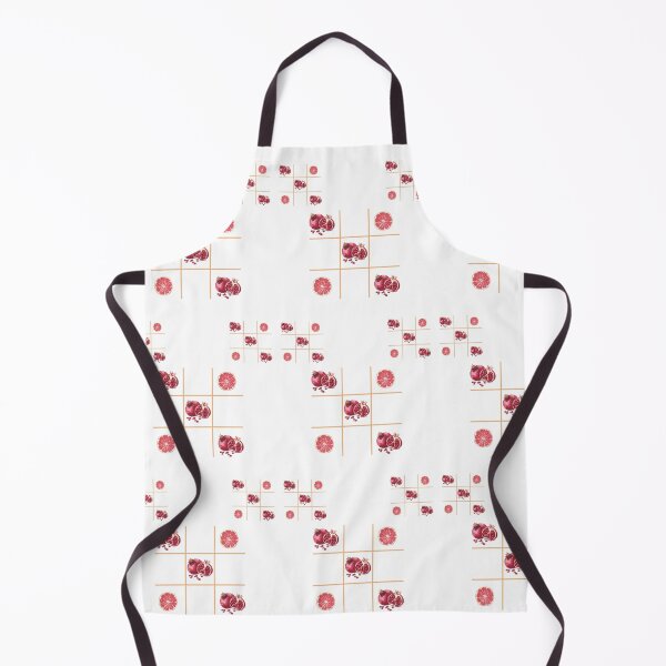 Item preview, Tic Tac Toe Pomegranate pattern designed and sold by redsamm.