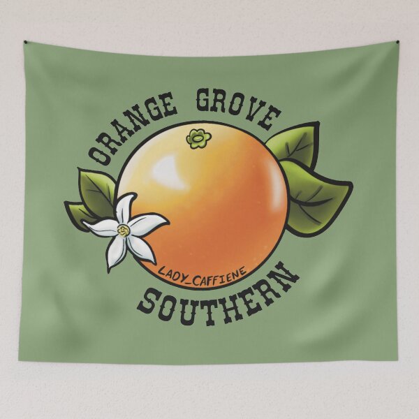 Item preview, Orange Grove Southern designed and sold by LadyCaffiene.