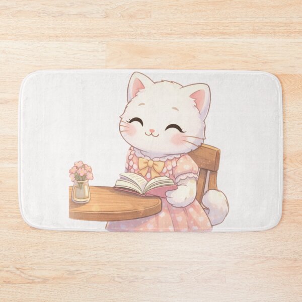 Item preview, Lumi Cute Cat – Coffee Date Girl Cat designed and sold by Mochi Studio.