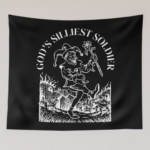 Item preview, GOD'S SILLIEST SOLDIER designed and sold by SignumShop.