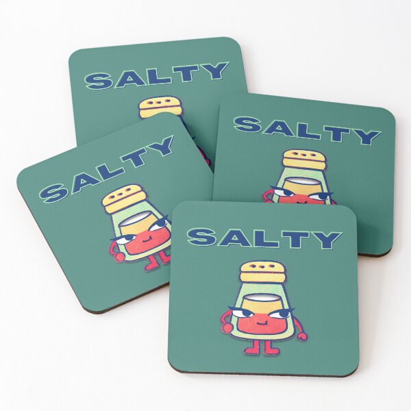 Item preview, SALTY Salt shaker designed and sold by pulse_retail.
