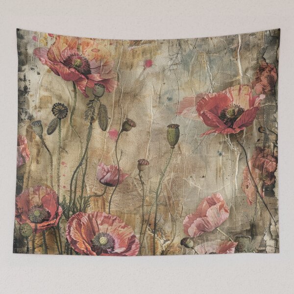 Item preview, Floral pattern. Flower bouquet. Field of flowers. Retro. Vintage. designed and sold by MagelliShop.