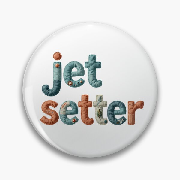 Item preview, JET SETTER - IN TERRACOTTA AND TEAL designed and sold by AlexOBrienArt.