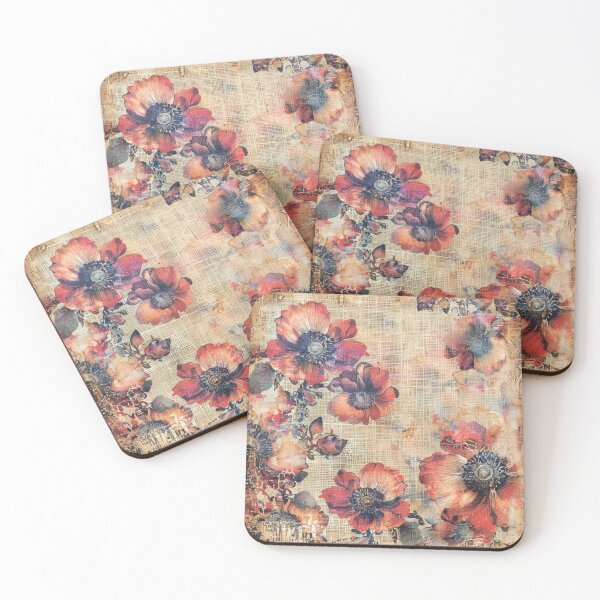 Item preview, Floral pattern. Flower bouquet. Field of flowers. Retro. Vintage. designed and sold by MagelliShop.