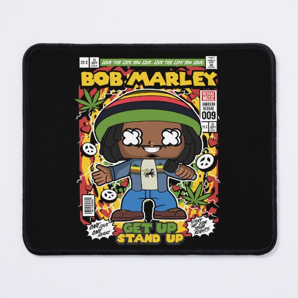 Item preview, Bob Marley Get Up Stand Up Love The Life You Live Live The Life You Love One Love One Heart Reggae Music Jamaica Cannabis Fan designed and sold by visionsunveiled.