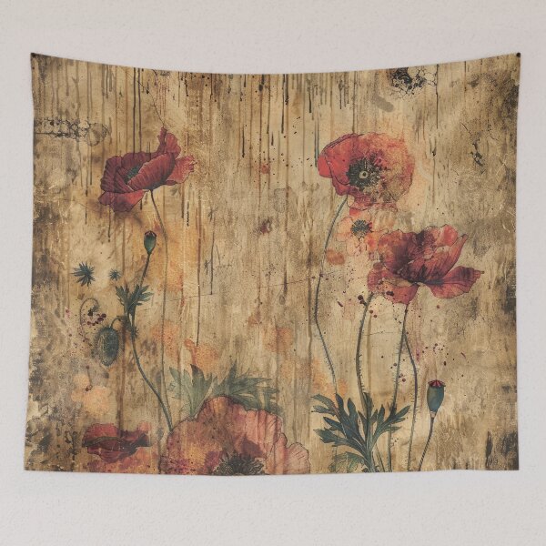 Item preview, Floral pattern. Bouquet of flowers. Field of flowers. Retro.Vintage designed and sold by MagelliShop.