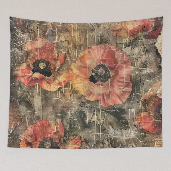 Item preview, Floral pattern. Bouquet of flowers. Field of flowers. Retro.Vintage. designed and sold by MagelliShop.