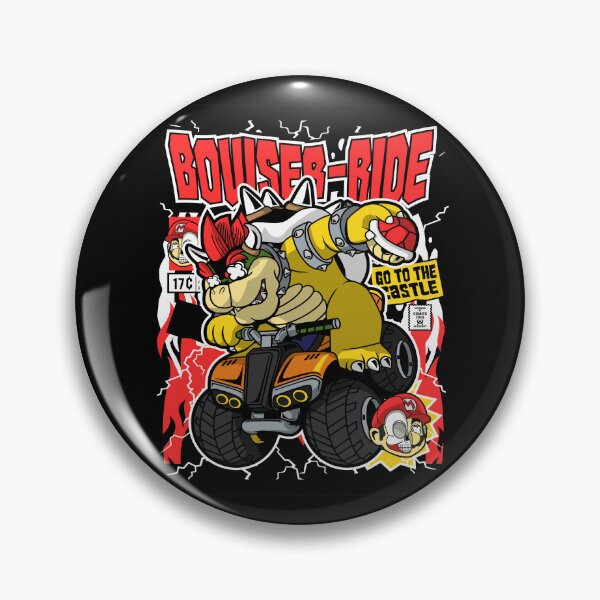 Item preview, Bowser-Ride King Of Koopas Go To The Castle Super Mario Gaming Fan Nintendo designed and sold by visionsunveiled.