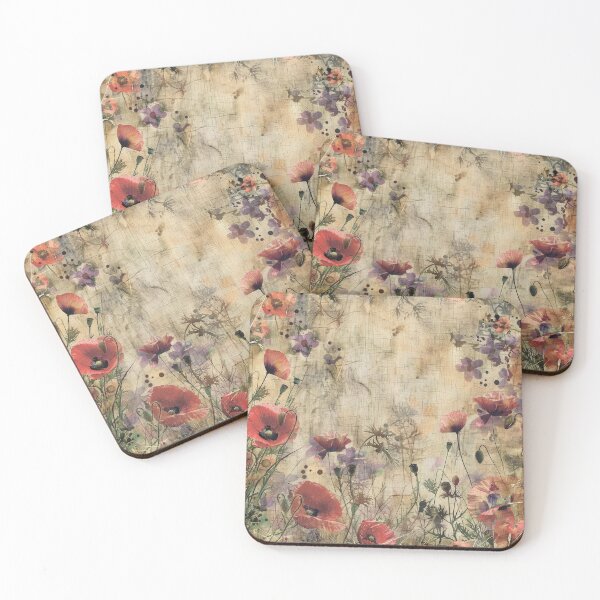 Item preview, Floral pattern. Bouquet of flowers. Field of flowers. Retro designed and sold by MagelliShop.