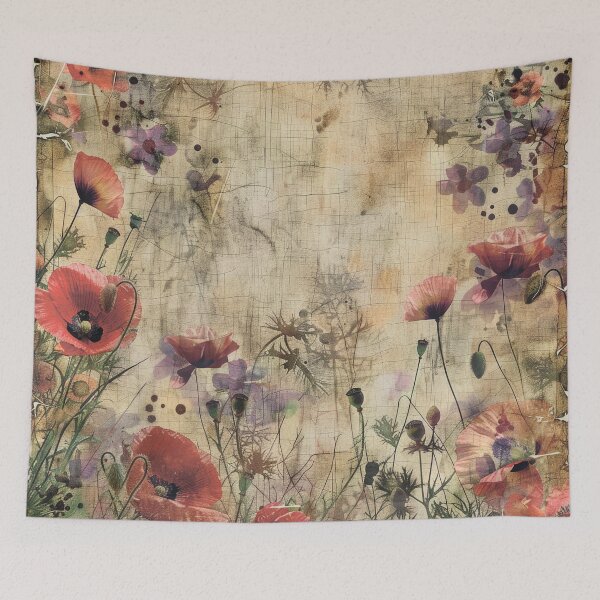 Item preview, Floral pattern. Bouquet of flowers. Field of flowers. Retro designed and sold by MagelliShop.