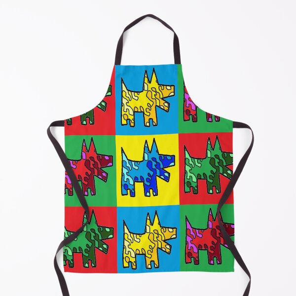 Item preview, Graffiti 123 Pop Art Dogs 123 Dog 123 designed and sold by LowEndGraphics.
