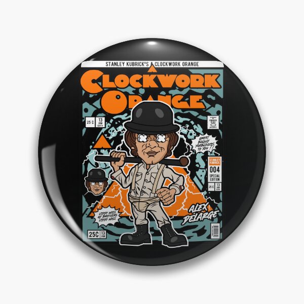 Item preview, Stanley Kubrick's Clockwork Orange Alex DeLarge Cult Movie Fan designed and sold by visionsunveiled.