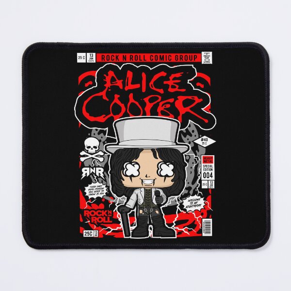 Item preview, Alice Cooper Rock N Roll Shock Rock Fan designed and sold by visionsunveiled.