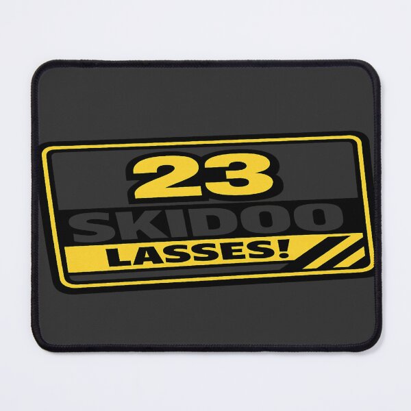 Item preview, 23 SKIDOO LASSES! Vintage Slang Badge Sign designed and sold by POD DYNASTY | Original Print On Demand T-Shirt Graphics.