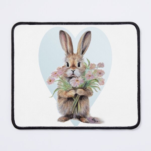 Item preview, Rabbit bouquet of flowers designed and sold by NathBros.