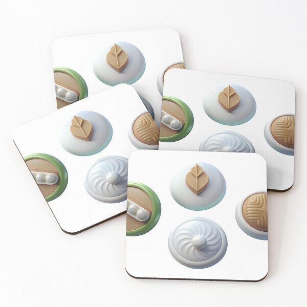 Item preview, Assorted Japanese Mochi Desserts with Various Fillings and Designs designed and sold by Creative88Art.