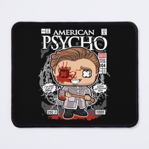 Item preview, American Psycho Patrick Bateman Horror Thriller Movie Fan designed and sold by visionsunveiled.