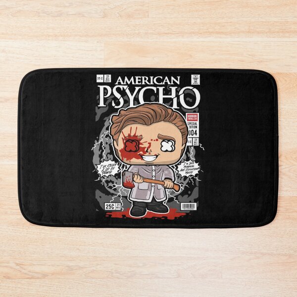 Item preview, American Psycho Patrick Bateman Horror Thriller Movie Fan designed and sold by visionsunveiled.