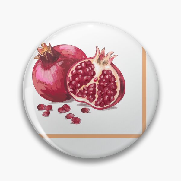 Item preview, Tic Tac Toe Pomegranate pattern designed and sold by redsamm.