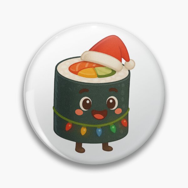 Item preview, Christmas Sushi designed and sold by Sillytoe.