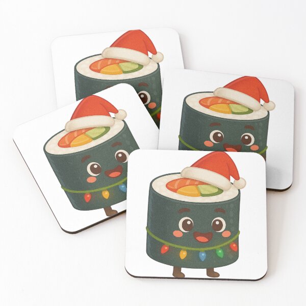 Item preview, Christmas Sushi designed and sold by Sillytoe.