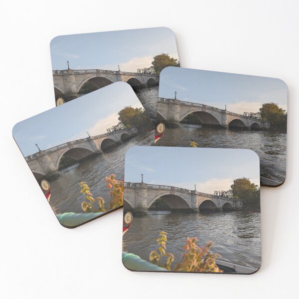 Item preview, Sunset Serenity at Richmond Bridge designed and sold by Photogenic Snap.