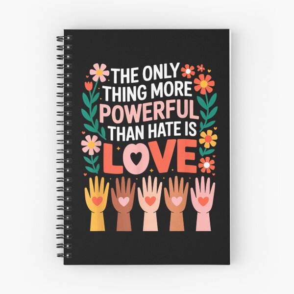 Item preview, Only Thing More Powerful Than Hate Is Love designed and sold by ivotee.