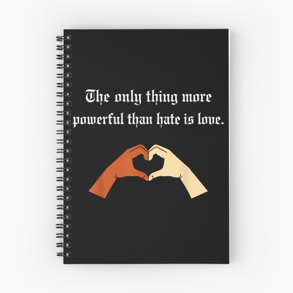 Item preview, Only Thing More Powerful Than Hate Is Love designed and sold by ivotee.