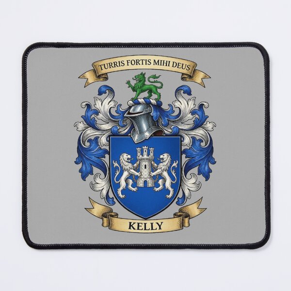 Item preview, The Kelly Family Coat of Arms designed and sold by BagTown Clans.
